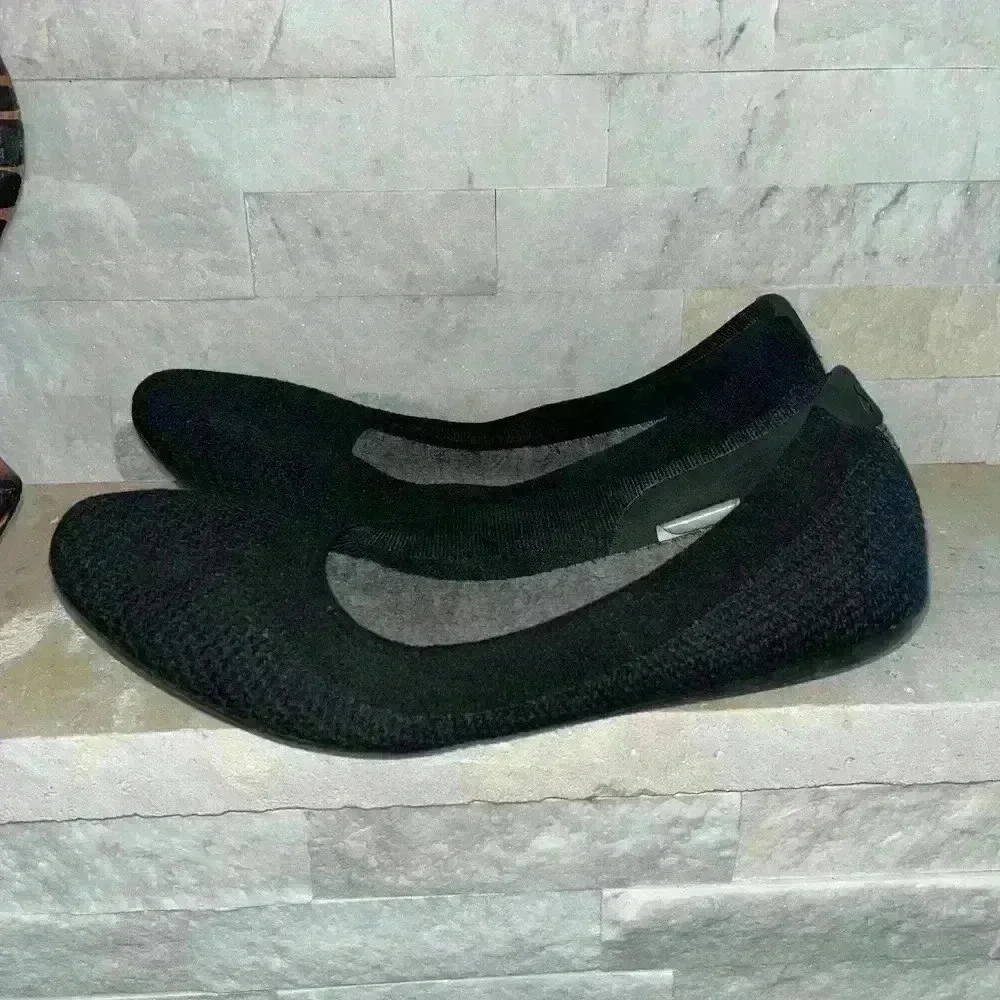 Allbirds Tree Breezers Ballet Flats black sz 7.5 W